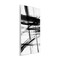 Stupell Industries Minimal Black Streaks on White Wall Plaque By Judith Shapiro